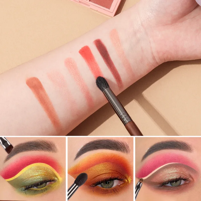 Set Kuas Rias OVW Kit Kuas Rias Eye Shadow Concealer Perona Pipi Kabuki Bubuk Telur Spons Puff Kecantikan