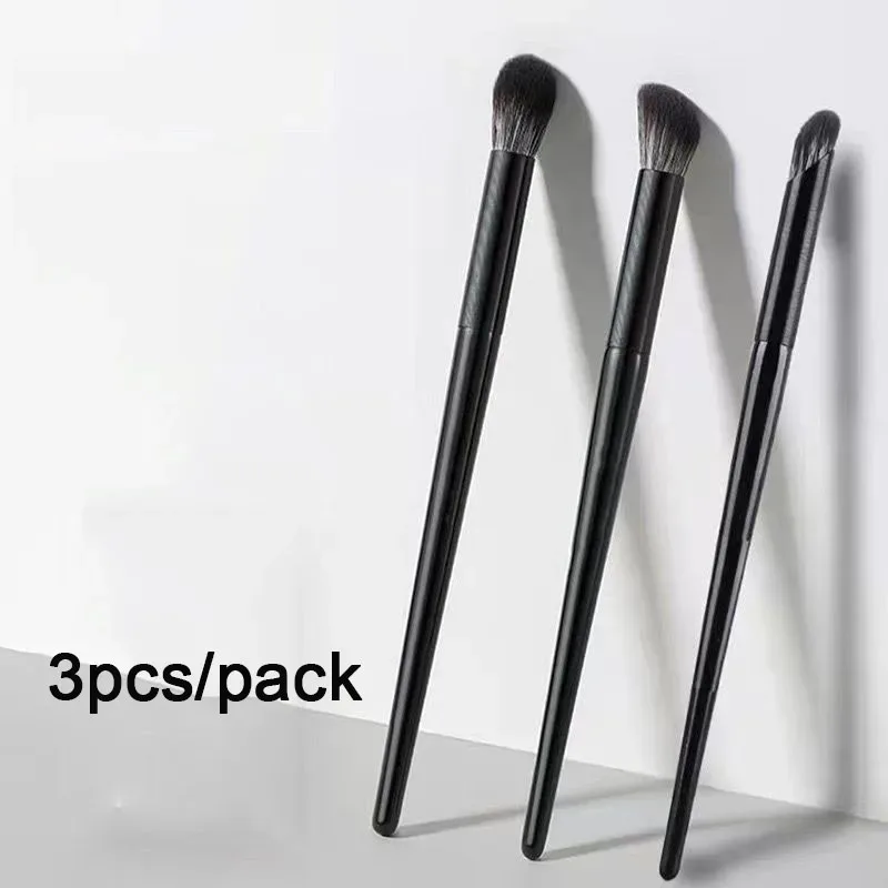 סט מברשות עיניים 3/6/9 יחידות צלליות שלם אייליינר ערכת קונטור גבות מקצועי מיזוג ופירוט כלי איפור
