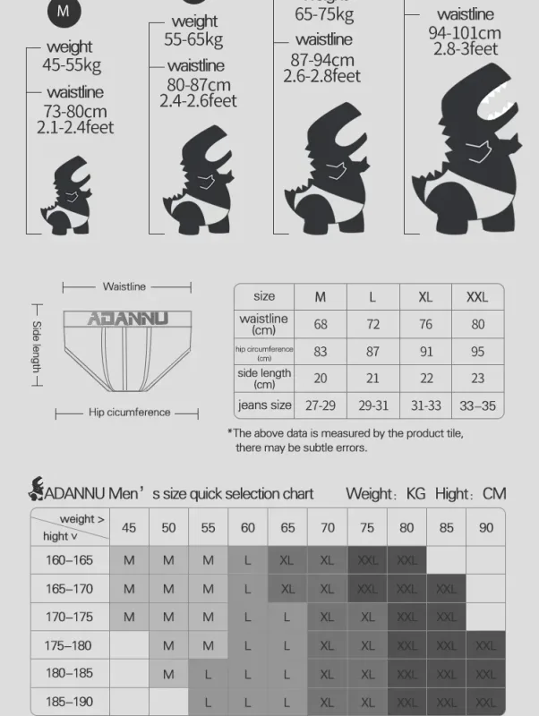 2PCS Mens Bikini Briefs Big Letter Print Wide Waistband Cotton Blend Soft Fabric 3D Contour Pouch Low Rise Male Underwear