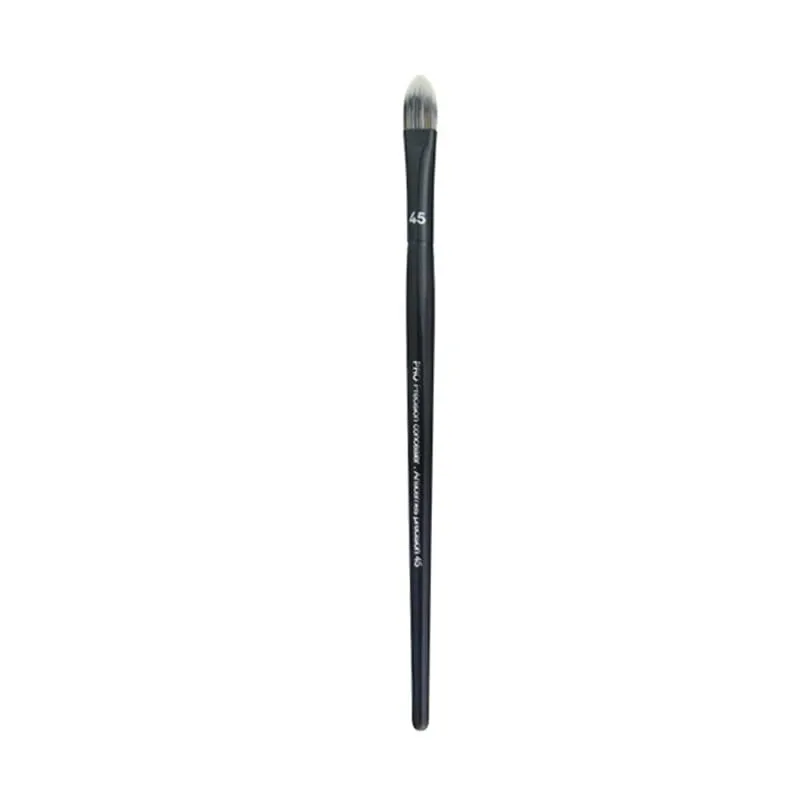 1 Buah Alat Kuas Eye Shadow Kontur Bedak Foundation Miring Riasan Ultra Lembut Blender Meruncing Highlight Eye Brow Shadow