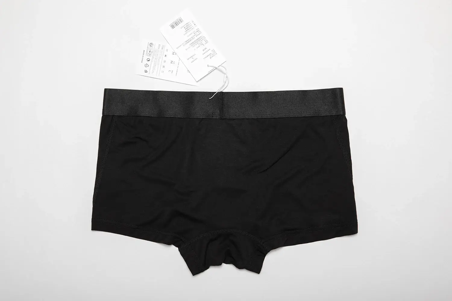 Men's Ultra Soft Boxer Briefs Bamboo Viscose Underwear Breathable Stretch Skin-Friendly Comfort Boxer Shorts