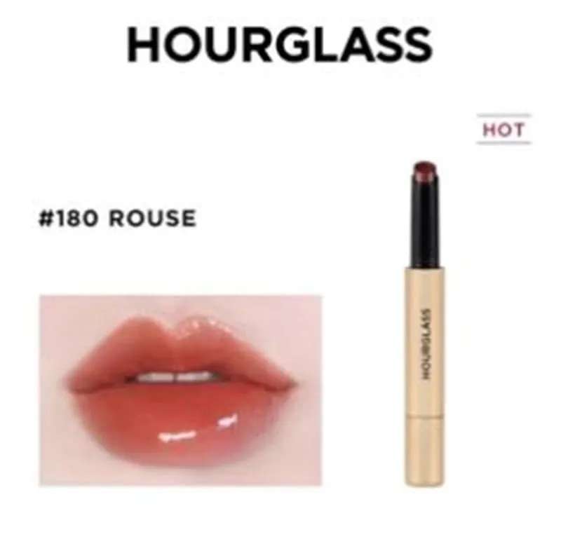 Hourglass Unreal Nude Liquid Texture Powder Blusher Full Clear Color Cheek Fluidity Easy Push Away Create Natural Woman Makeup