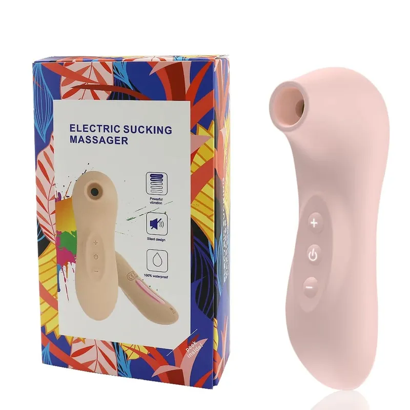 Ισχυρό Clitoral Sucker Vibrator Nipple Clitoris Stimulator Massager 10 Mode Oral Blowjob Vacuum Sex Toys for Women Masturbator