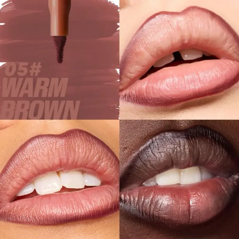 Lip Liner Long Lasting Αδιάβροχο Χρώμα μακράς διάρκειας με υψηλή χρωστική που δημιουργεί τρισδιάστατα πυκνά χείλη που καθορίζουν το μακιγιάζ