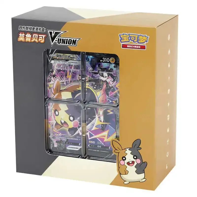 In Stock Genuine 100% Original Pokemon Ptcg Card Quartet Coupling V-Union Gift Boxes Pikachu Big Gather Moru Baker Mew-Two Ptcg