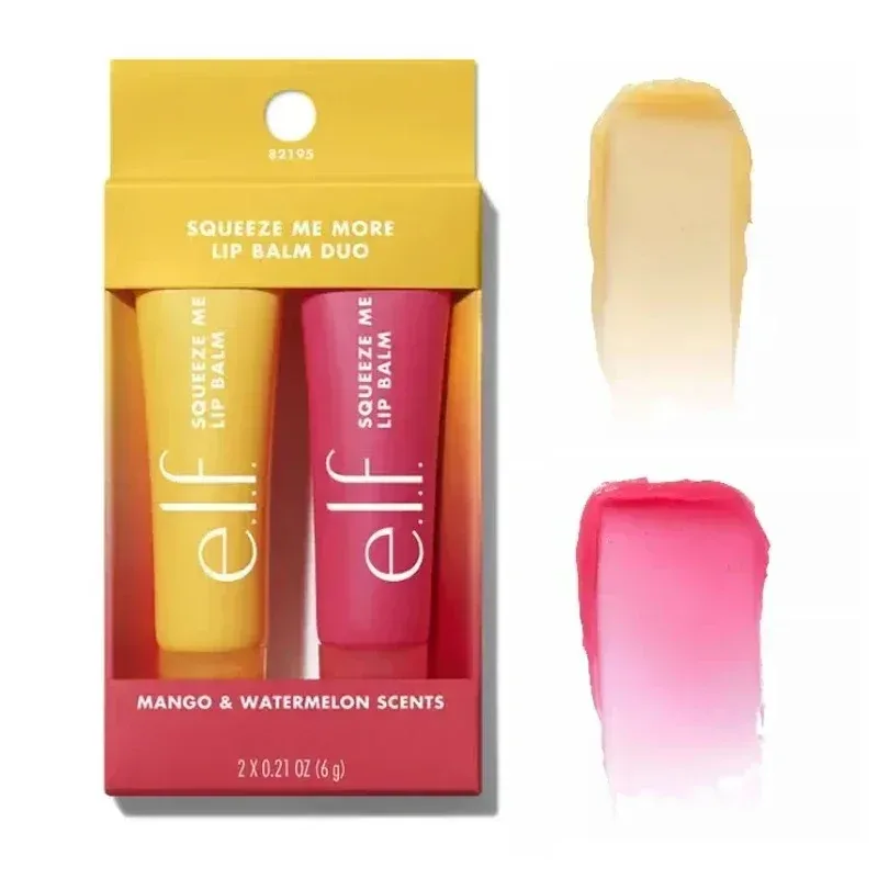 Hot Sale New Elf Bubblegum-Cherry Mango-Watermelon Lasting Moisturizer Lip Gloss Lip Balm & 8 Colors Cream Blush Brand Cosmetics
