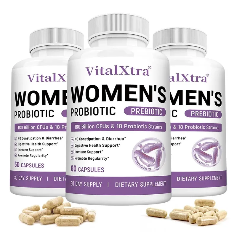 Women’s Probiotic 120 Caps 180 Billion CFU 18 Strains Digestive Immune Vaginal & Urinary Health Shelf Stable Gluten Free