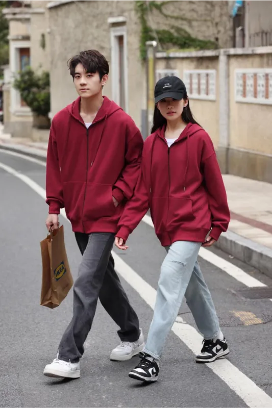 Fashion Hoodie, Hoodie, Custom Zipper Jacket, Cardigan, Printed Logo, Embroidered Logo, Men's and Women's Pure Cotton Clothes