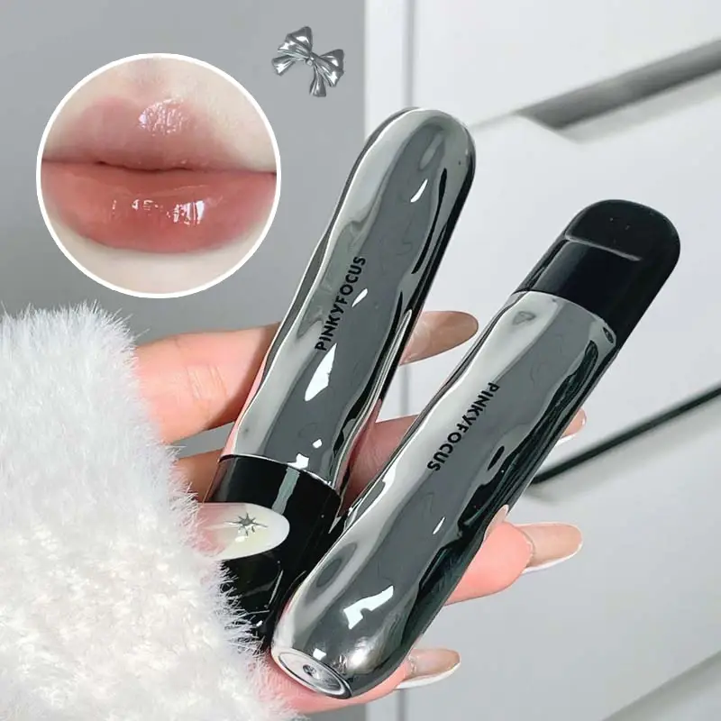 Nude Mirror Lip Gloss Clear Moisturizing Hydrating Water Light Jelly Plump Lip Glaze Oil Lipstick Tint Makeup Κορεατικά καλλυντικά