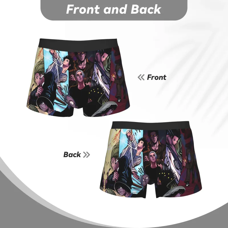 Taro Sakamoto S-Sakamotos D-Dayss Boxer Shorts For Homme 3D Print Shin Asakura Nagumo Underwear Panties Briefs Soft Underpants