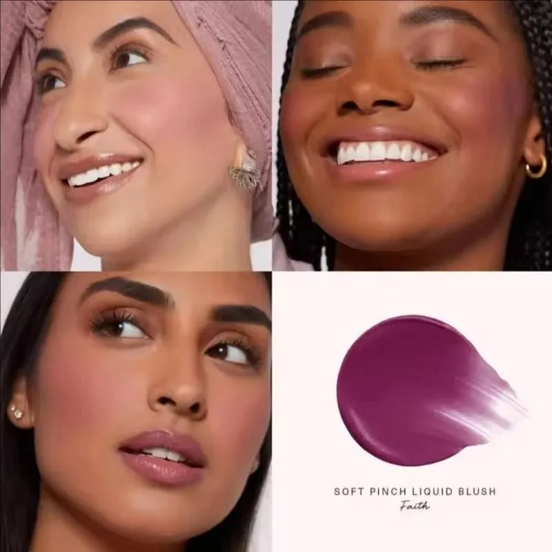 Rare Beauty Easy to Apply Highlighter Eyeshadow Palette Blush Hydrating Brightening Blush πουρέ πατάτας Ενισχύει τις λεπτομέρειες του προσώπου