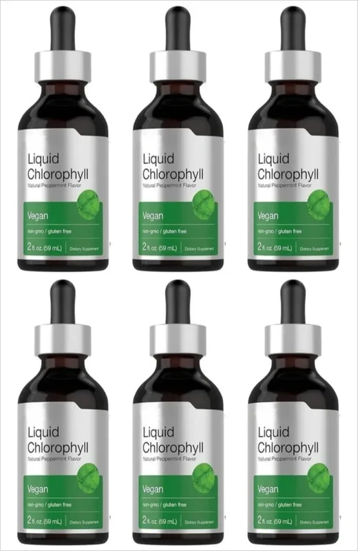 Chlorophyll Liquid Drops Μέντα Γεύση 59ml με Φυτικό Εκχύλισμα Φυσικό Συμπλήρωμα Διατροφής Μείγμα με νερό για κατανάλωση