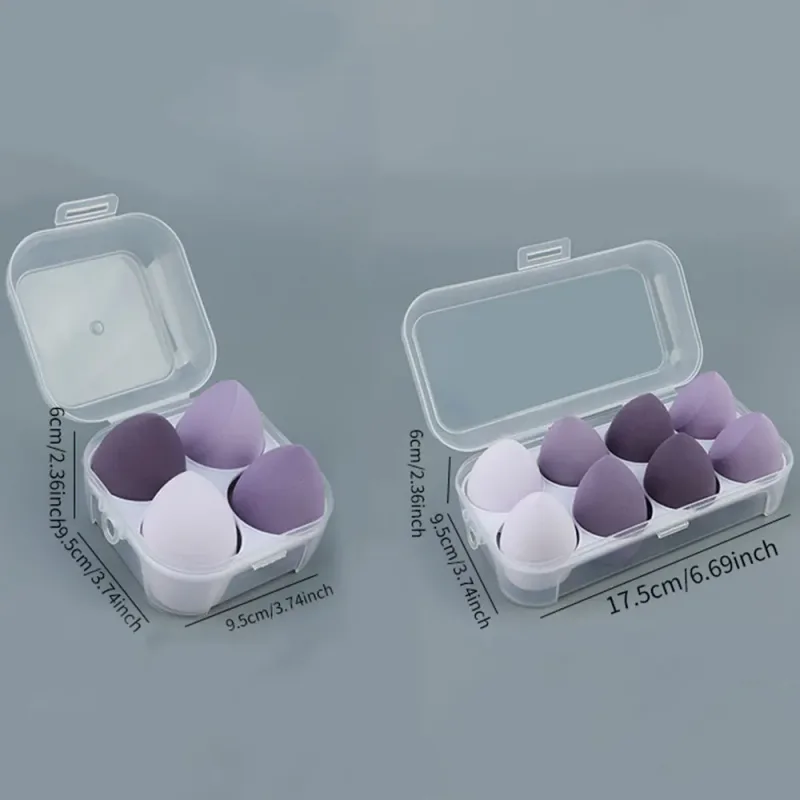 4/8 τμχ Cosmetic Puff Makeup Sponge Blender Beauty Egg Soft Foundation σφουγγαράκια Πούδρα Puff Women Make Up Αξεσουάρ Εργαλεία ομορφιάς