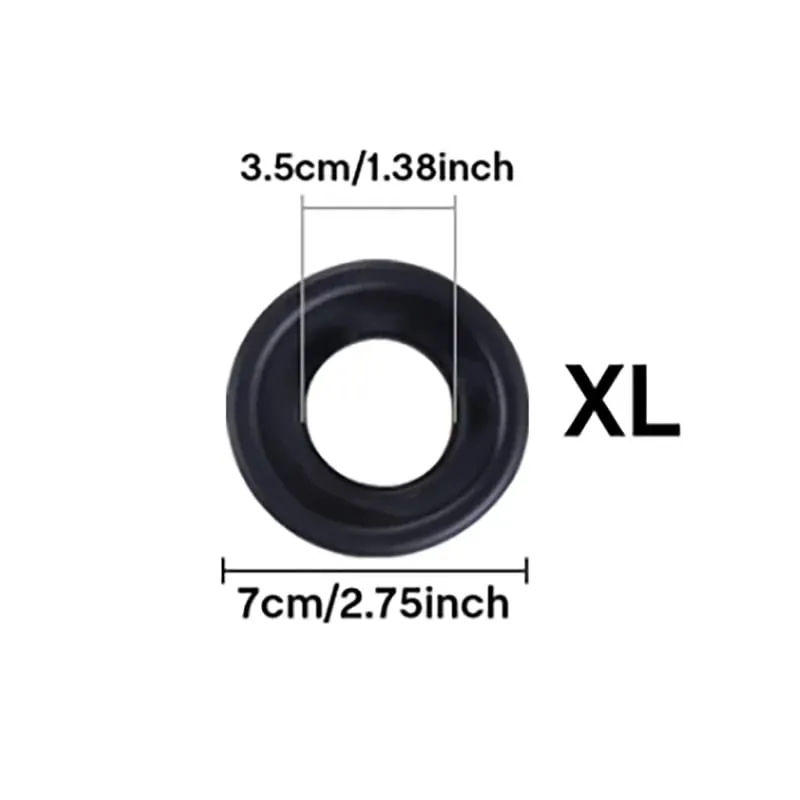 Cock Seal Ring for Penis Enlarger Pump Accessories Delay Ejaculation Sleeves Penile Erection Enhance Exerciser Sex Toys Men