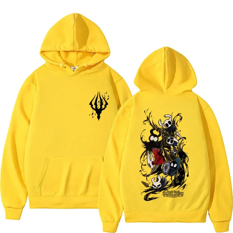 Game Hollow Knight Hoodie Male Fashion Streetwear Men Women Clothing Casual Oversized Hoodies Unisex Retro Otaku Lovers Pullover