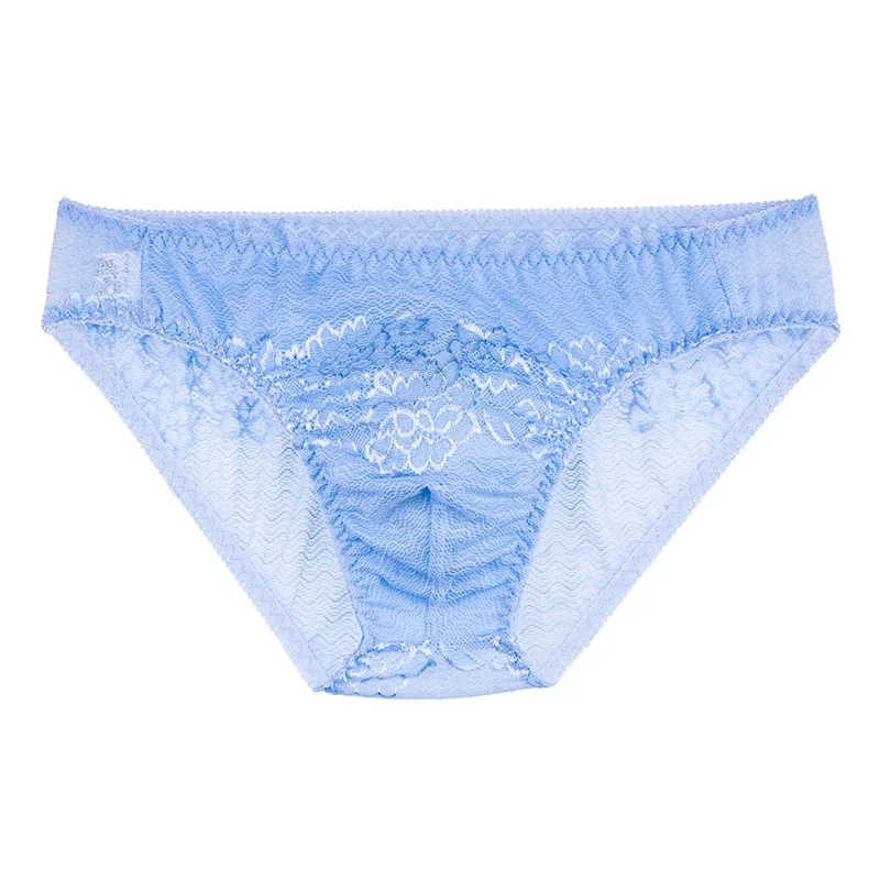 New Hot Men Sexy Briefs Sissy Pouch Panties Fashion Shorts Pants Lingerie Lace Men's Breathable Underwear Underwear Gays