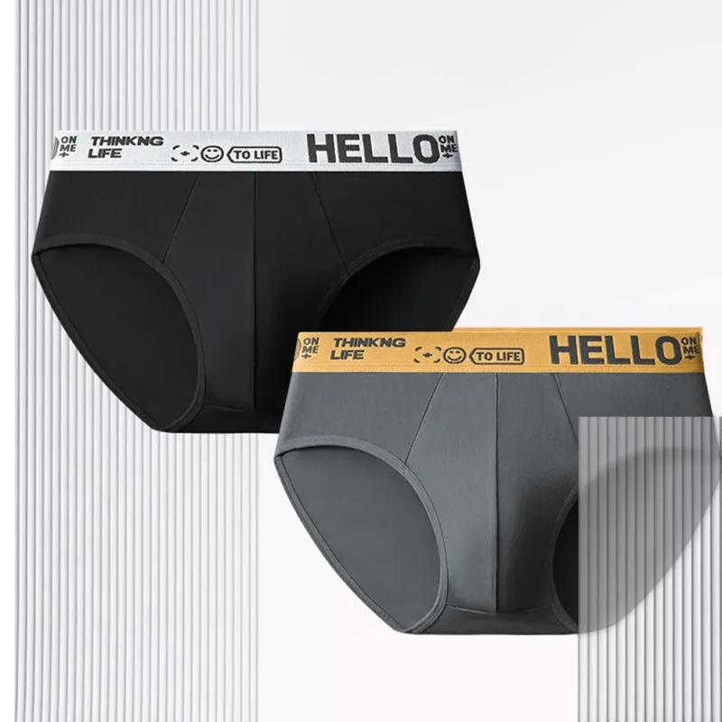Random 2/5pcs/set Men's Briefs Sexy Men Underpant Four Season Fashionable Men Panties Plus Size L-5XL Sports Boxer Shorts