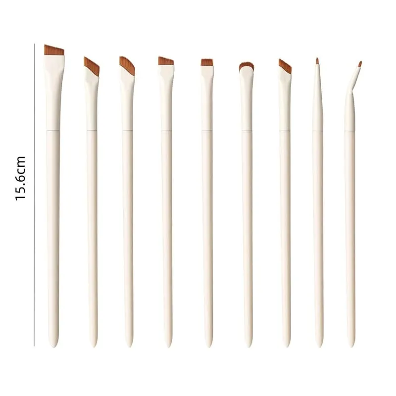 3/7/9 Σετ πινέλων μακιγιάζ Blade Eyeliner Brush Brushes Brushes Portable Fine Oblique Head Eye Liner Brush Brush Tool Makeup