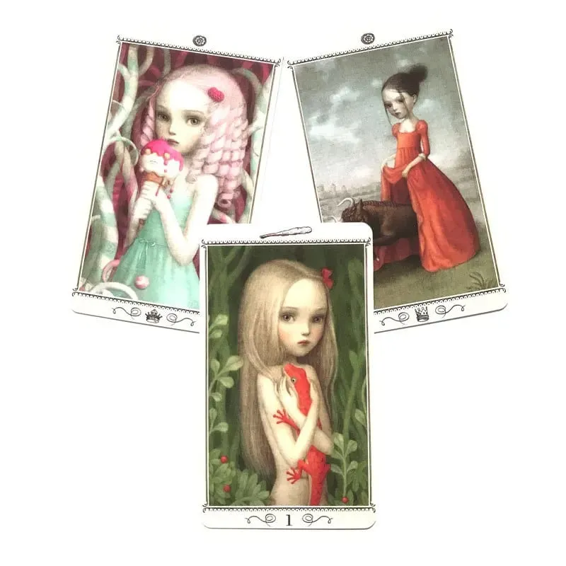 Nicoletta Ceccoli קלפי טארוט בגרסה אנגלית משחקי לוח