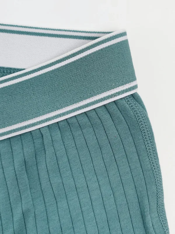 3PCS/Pack 100% Cotton Solid Striped Man Undrewear Lengthen Breathable Fitness Boxers Hombre Crotch Side Opening Men's Underpants