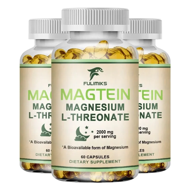 תוסף Magtein Magnesium L-Threonate נחקר קלינית להגברת המגנזיום במוח שיפור מיקוד הזיכרון ושינה רגועה