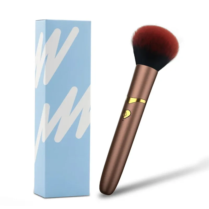 Vibrators Makeup Brush 7 Mode Vibration Nipple Clit Stimulator Female Bullet Massager Discreet Adult Sex Toy for Woman 18+