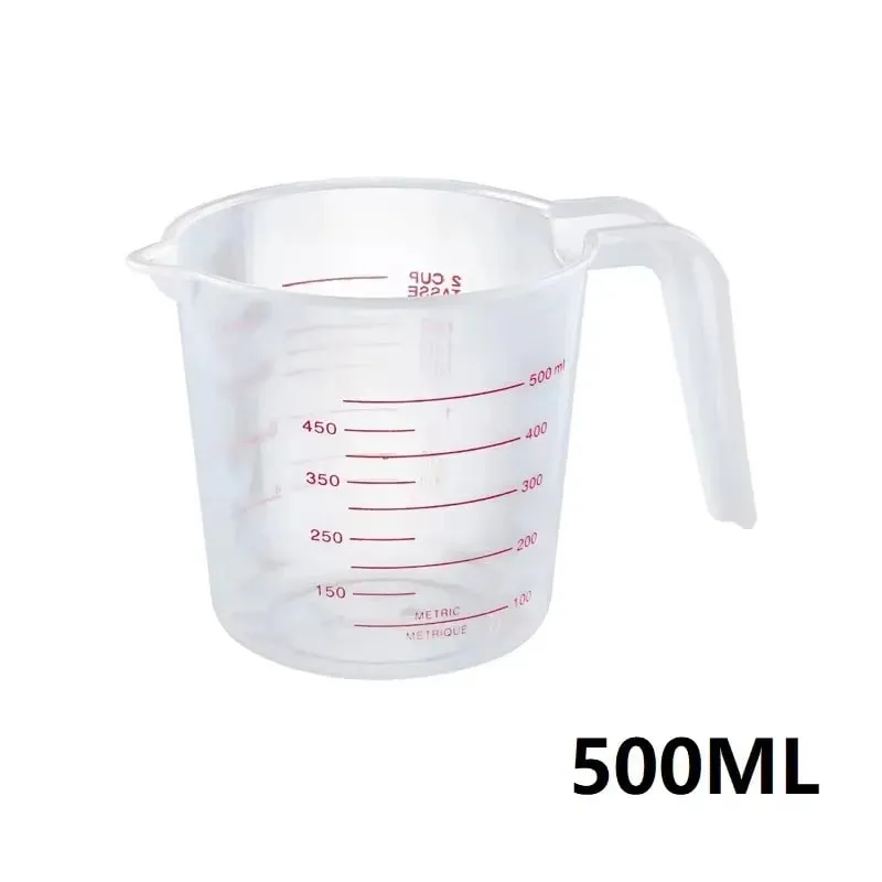250/500/1000ML Κύπελλο Easuring Μεζούρα και κουτάλια Πλαστική κανάτα Ψηφιακή ζυγαριά κουζίνας Εργαλεία ψησίματος Αξεσουάρ χρονοδιακόπτη