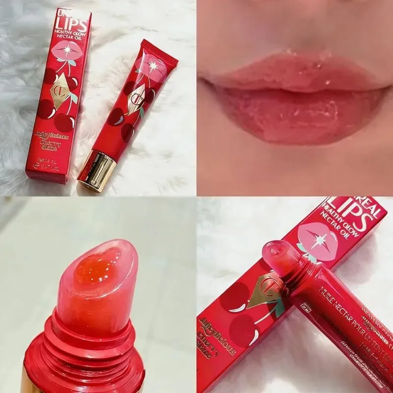 Charlotte Tilbury Lip Gloss Ενυδατικό Ενυδατικό Μεταξένιο Απολέπιση Μεγάλης διάρκειας Απόκρυψη Καθημερινά Καλλυντικά με Συσκευασία