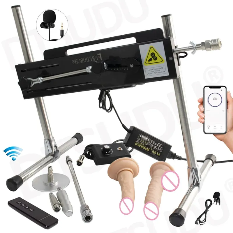 Dildo-120W Αυτόματο μηχάνημα Dildo 3-15cm Super Silent Αυνανισμός Dildo Σεξουαλικό Παιχνίδι Ζευγάρι για Ενήλικες Γυναικείο ανδρικό σεξουαλικό παιχνίδι