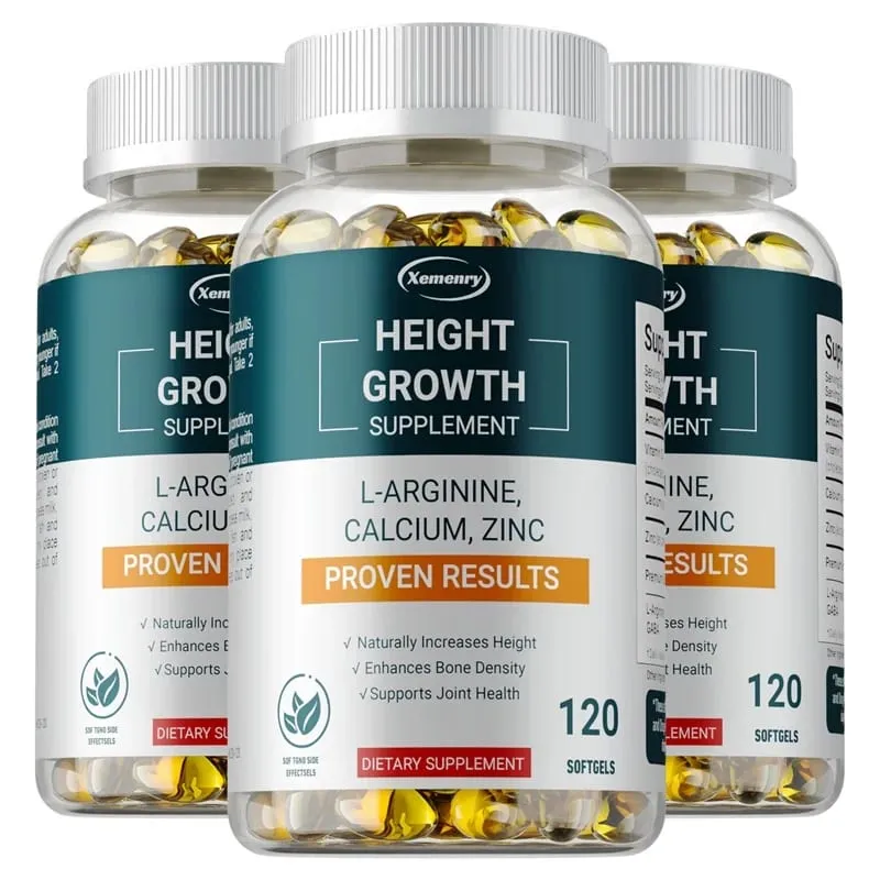 Height Growth Supplements - Bone Strengthening and Growth Promotion for Children Teens and Adults