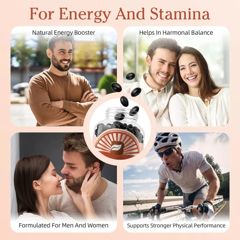 Φυσικές κάψουλες Maca Root με εκχύλισμα Ashwagandha Vegetarian for Men Health Soft Gels Συμπλήρωμα ενέργειας χωρίς γλουτένη
