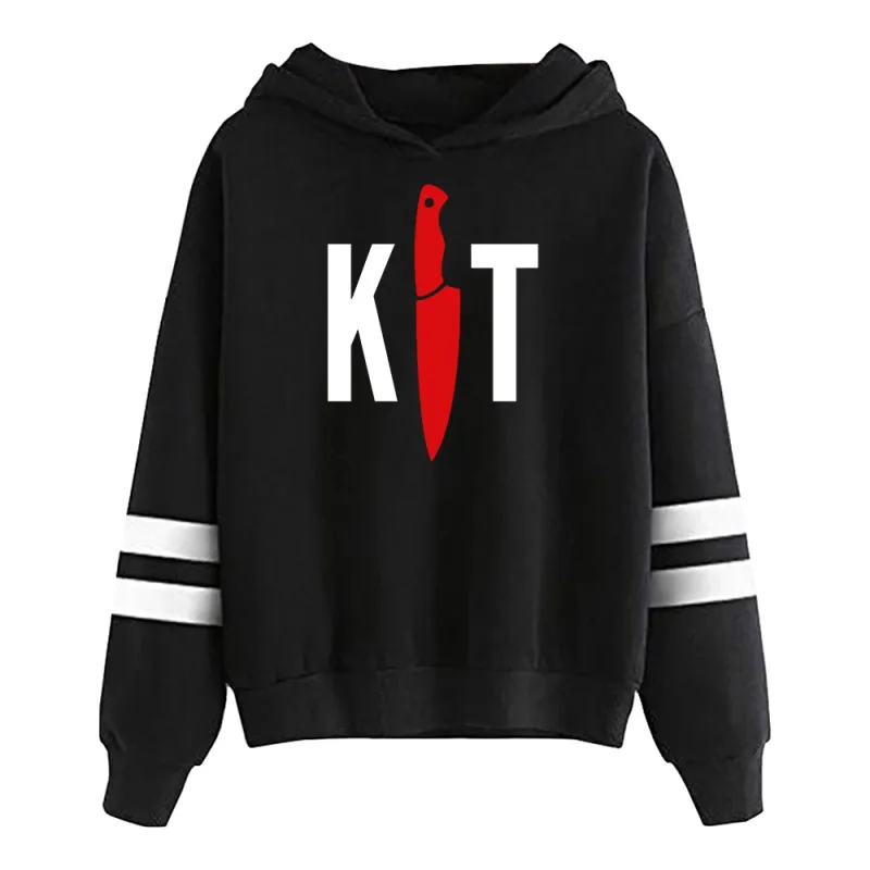 Bunuh Tony Merch Hoodie Uniseks Tanpa Poket Bar Selari Lengan Pakaian Jalanan Wanita Lelaki Berhoodie Sweatshirt Pakaian Lucu