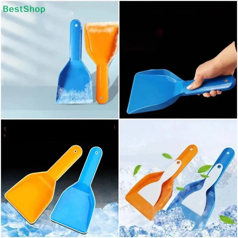 Refrigerator Defrost Shovel Ice Scraper Plastic Freezer Ice Shovel Kitchen Oil Removal Shovel Handheld Deicing Tools