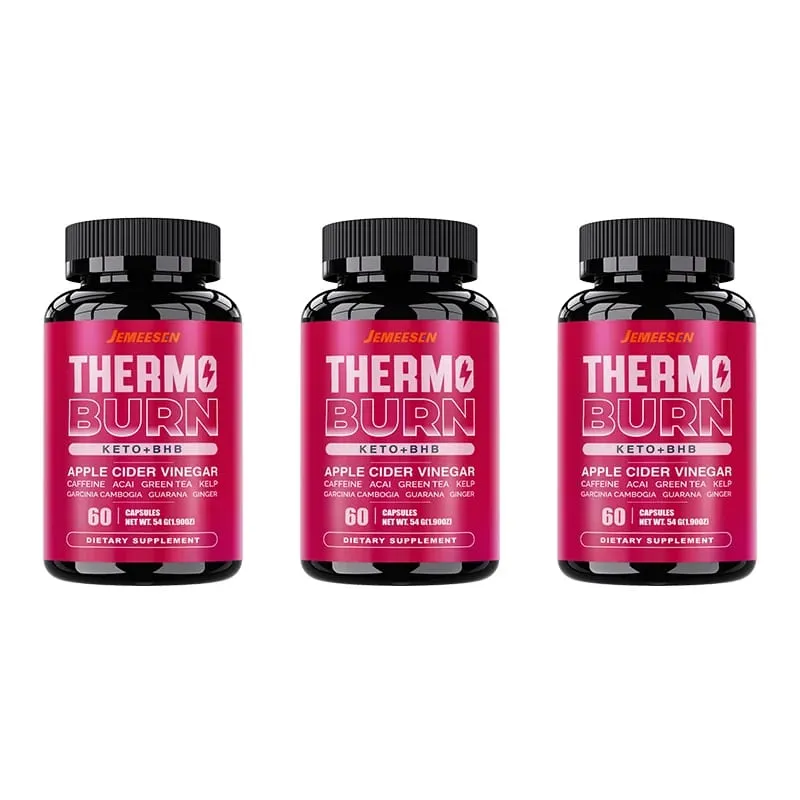 BHB Dietary Capsules na may BHB Premium Blend Acai Fruit Green Tea Leaf Anti-carb Diet at Fat Burning Metabolism Boost Detox