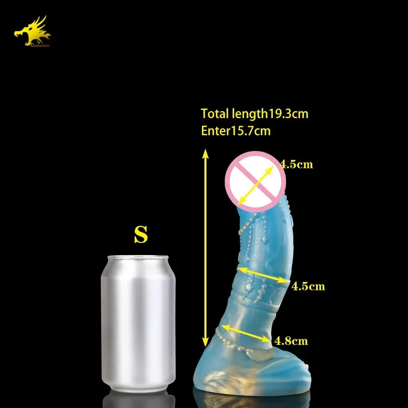 Nothosaur Realistic Dildo Vibrator Ισχυρός διεγέρτης G-Spot & Clitoral Sex Toy για ενήλικες για γυναίκες Αυνανιστής