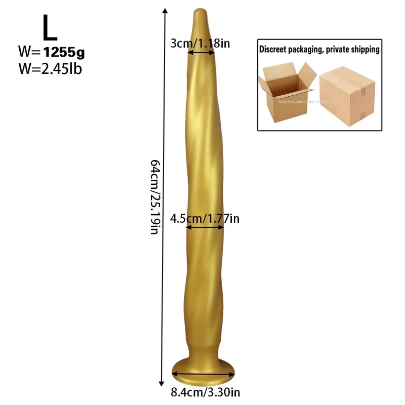 ΝΕΟ Super Long Anal Plug Big Anal Dialator Expander Training Fantasy Large Long σιλικόνης μαλακό ButtPlug Παιχνίδι σεξ για γυναίκες άνδρες ομοφυλόφιλοι