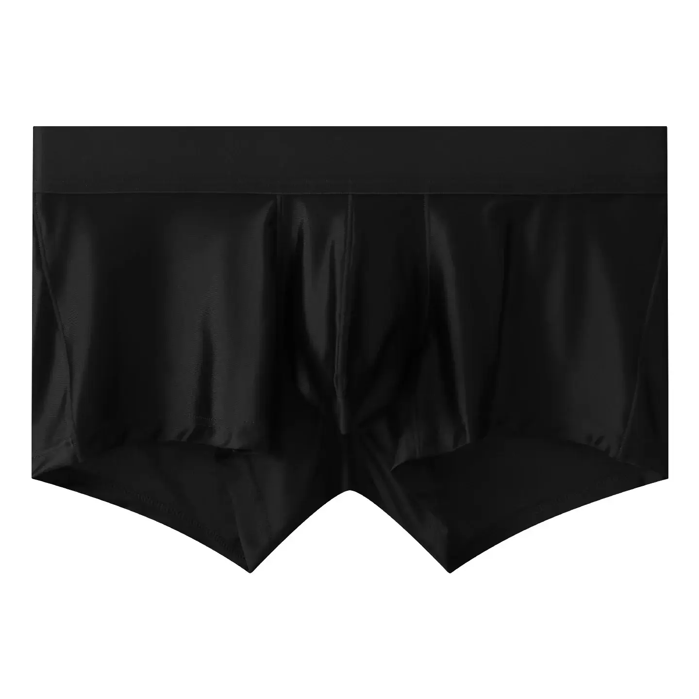 Mens Underwear Boxer Shorts Man Solid Slim Nylon Panties Cueca Middle Waist JJ Pouch Underpants Male Boxers Ropa Plus Size M-XXL 3256811688904070