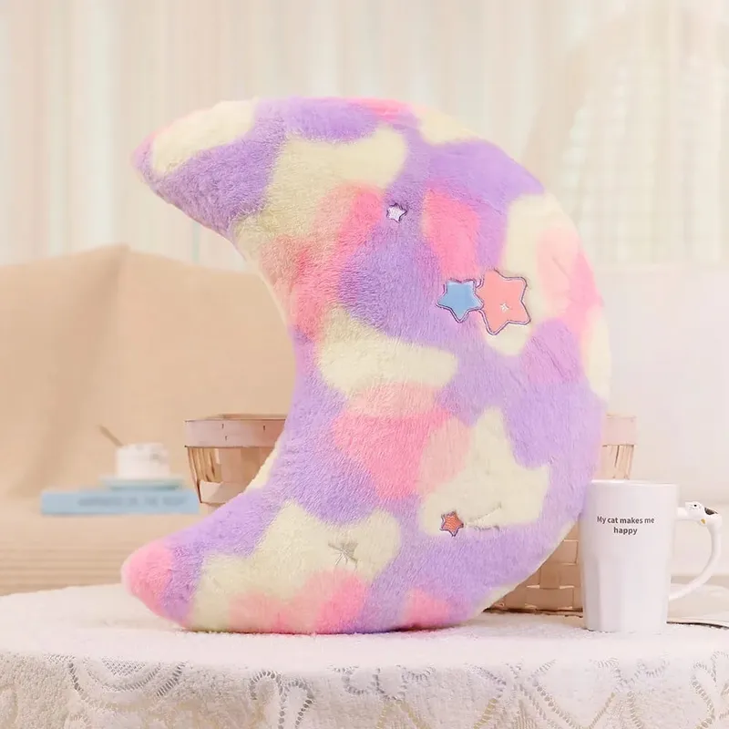 Eid Ramadan Hold Csillag Kanapé Párna Otthoni Hálószoba Töltött plüss Díszpárna Közel-Kelet Muszlim Fesztivál Eid Al Fitr Decor