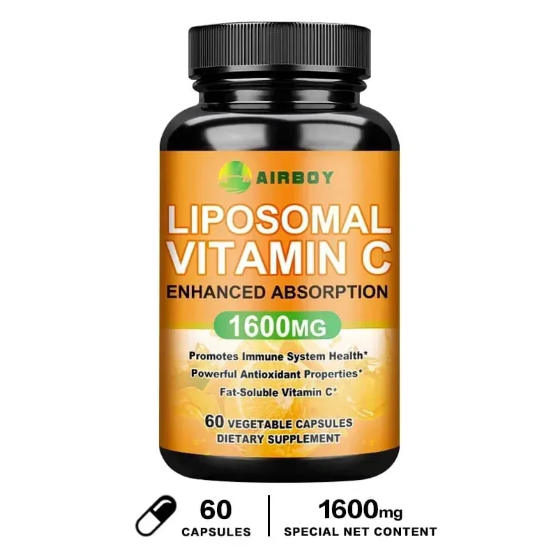 Liposomal Vitamin C - Immune Support Nagpo-promote ng Collagen Production Nagsusulong ng Fat dissolving Antioxidant
