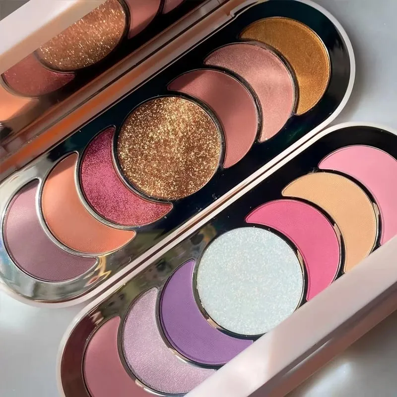Rare Beauty Easy to Apply Highlighter Eyeshadow Palette Blush Hydrating Brightening Blush πουρέ πατάτας Ενισχύει τις λεπτομέρειες του προσώπου