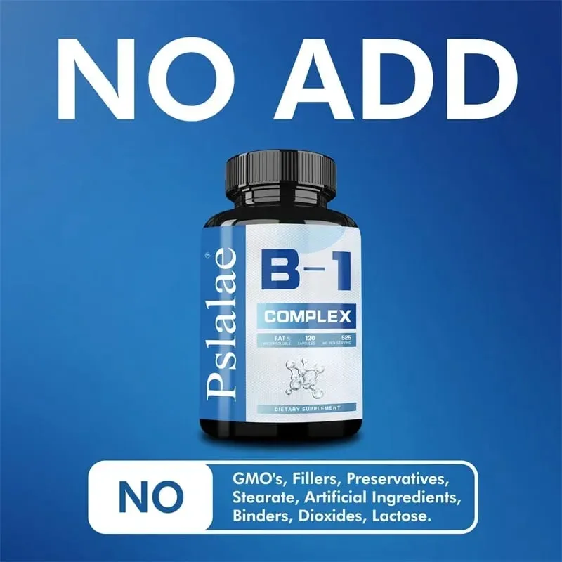 B1-vitamin komplex – Fáradtság, emésztés, stressz, hangulati képlet, fokozza az energiát és az anyagcserét