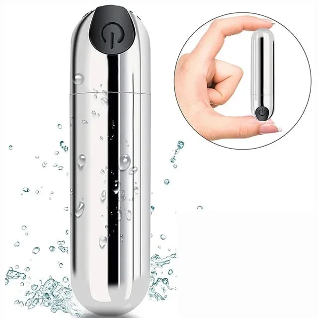 USB Charge Mini Powerful Bullet Vibrator Γυναικεία κλειτορίδα Διεγέρτης Vaginal G Spot Αυνανισμός Ερωτικοί δονητές Παιχνίδια σεξ για ενήλικες