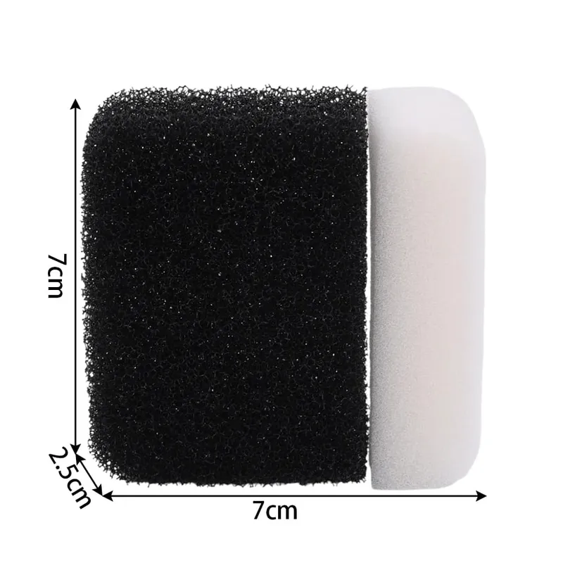 Portable Makeup Brush Cleaner Sponge Easy-use Dry Eye Shadow Wash Mga Tool sa Pagpapaganda Brushes Panlinis Kahon Sponge Puff Cleaner Babae