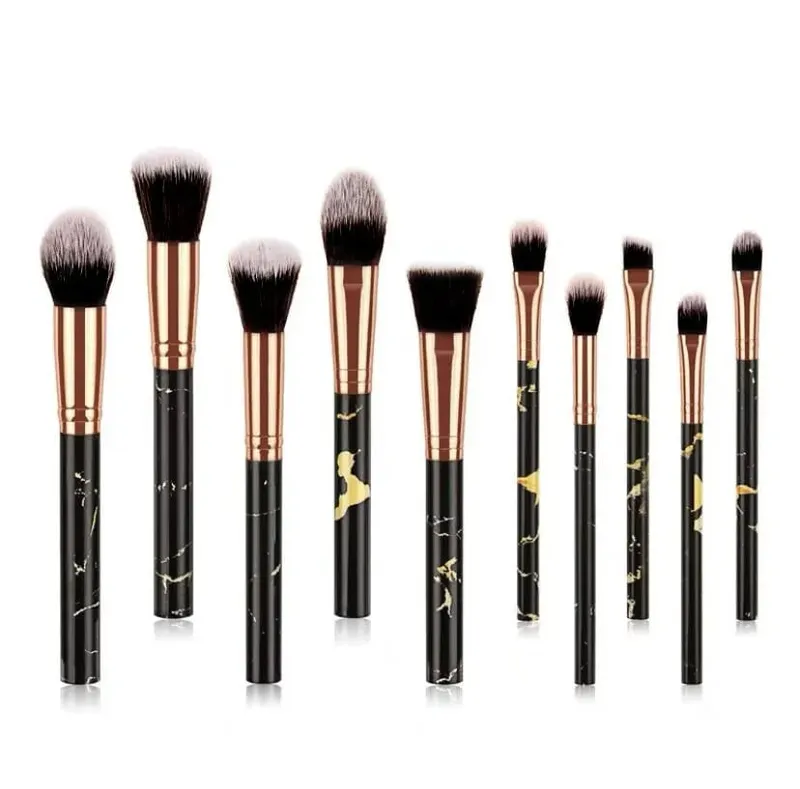 8pcs Makeup Brush Kit Soft Synthetic Hair Make Up Brushes Foundation Blush Eyeshadow Cosmetic Makeup Tools