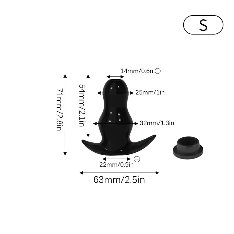 5 méretű üreges anális dugó/tágító/dildo Soft Speculum prosztata masszírozó fenékdugó készlet intim/beöntés szexjátékok nőknek férfiaknak melegek