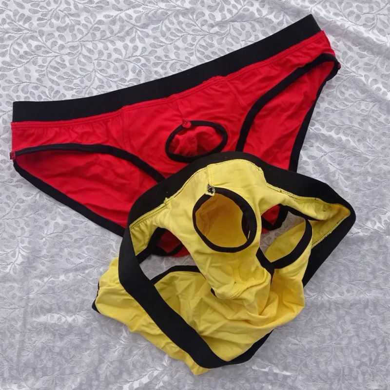 Brand New Men Briefs Panties Underwear Cotton Blend Elastic Low Waist Man M~2XL Pouch Stretchy Summer All Seasons