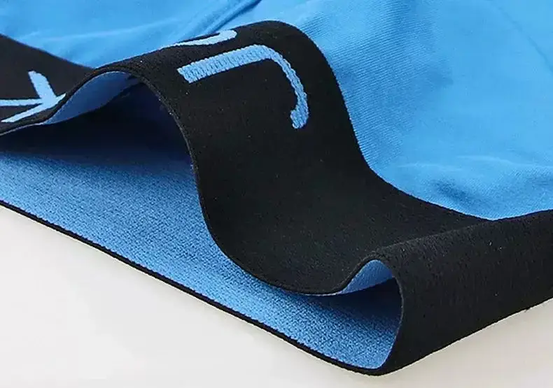 5Pcs/Men's Underwear Men Short Antibacterial Comfortable Sexy Boxer 3D Large Pouch Casual Solid Color Underwear Boxer MenPanties