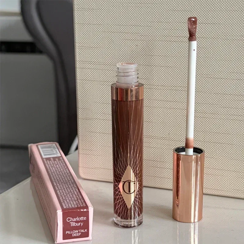 Πολυτελές CT Multicolored Water Light Lip Gloss Lasting Hydrating Lip Balm σε σχήμα καρδιάς Tip Lip Brush&Jelly Lip Gloss Makeup Gift