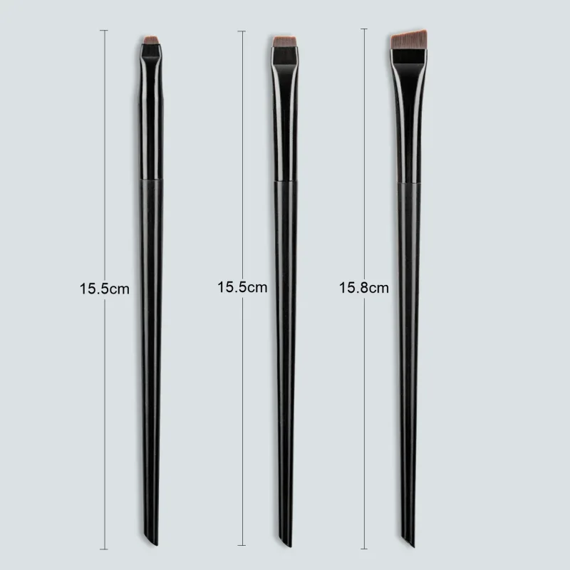 Eyeliner Brush Brow Brow Brushes Brushes Brushes Set Fine Angled Point Angled Slanted Tinting Ultra Thin Flat Flat Makeup Premium Eye