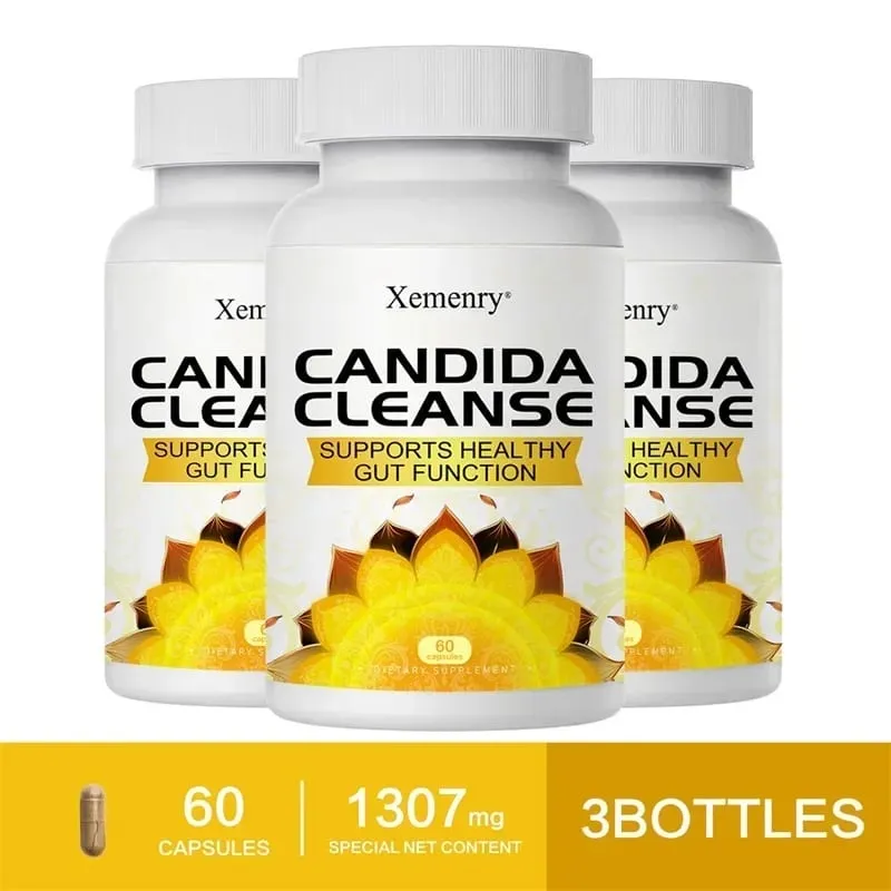 Candida Cleanse - Nagtataguyod ng Intestinal Cleansing at Detoxification Nagpapabuti ng Digestion at Pinapaginhawa ang Constipation at Bloating